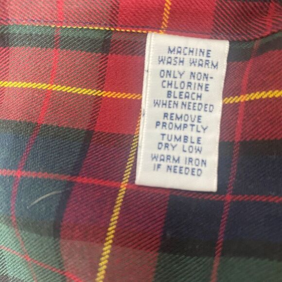Polo Ralph Lauren Shirt Men SZ L Green Red Plaid Button Down Classic Fit Pony - Picture 5 of 16